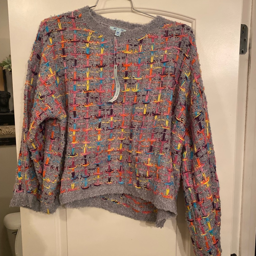 She and Sky Sweater